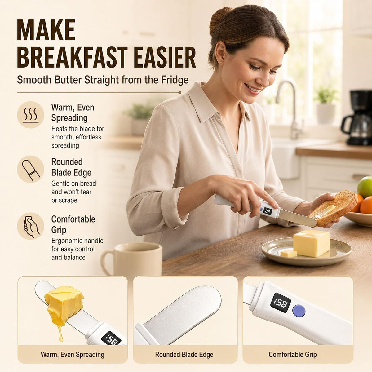 Effortless Spread Premium Butter Tool